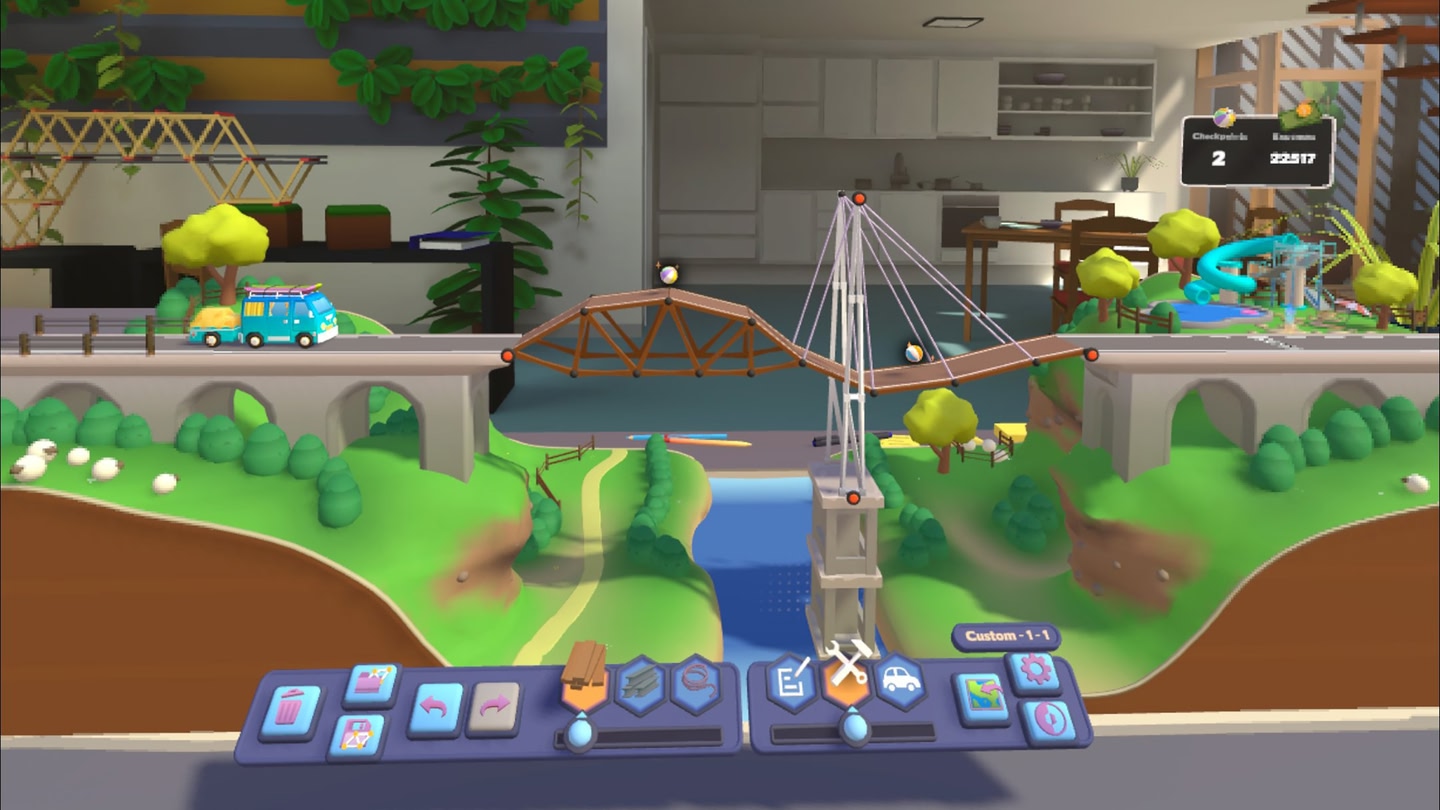 #2. Bridge Constructor Studio (Meta) By: ClockStone STUDIO