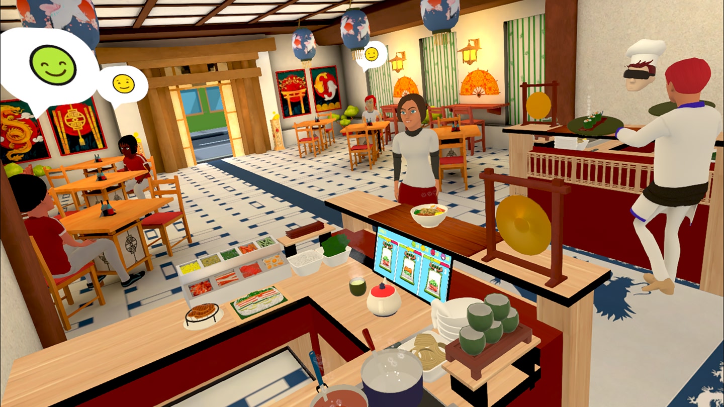 #4. Clash of Chefs VR (Meta) 由: Flat Hill Games doo